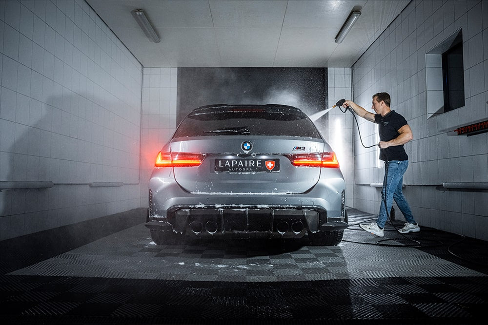 Rush Je Auto Wassen Met Hogedrukreiniger